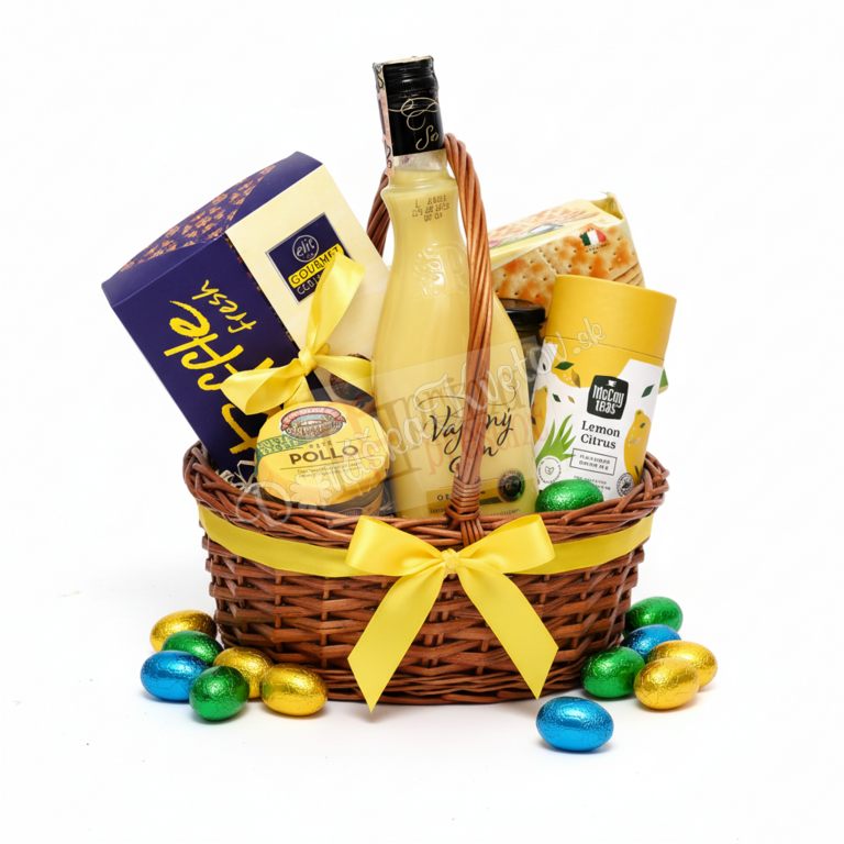 Donáška Kvetov - Darčekový kôš Veľkonočná nádielka